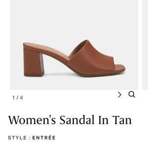 Aerosoles Entree Heeled Sandals Size 7